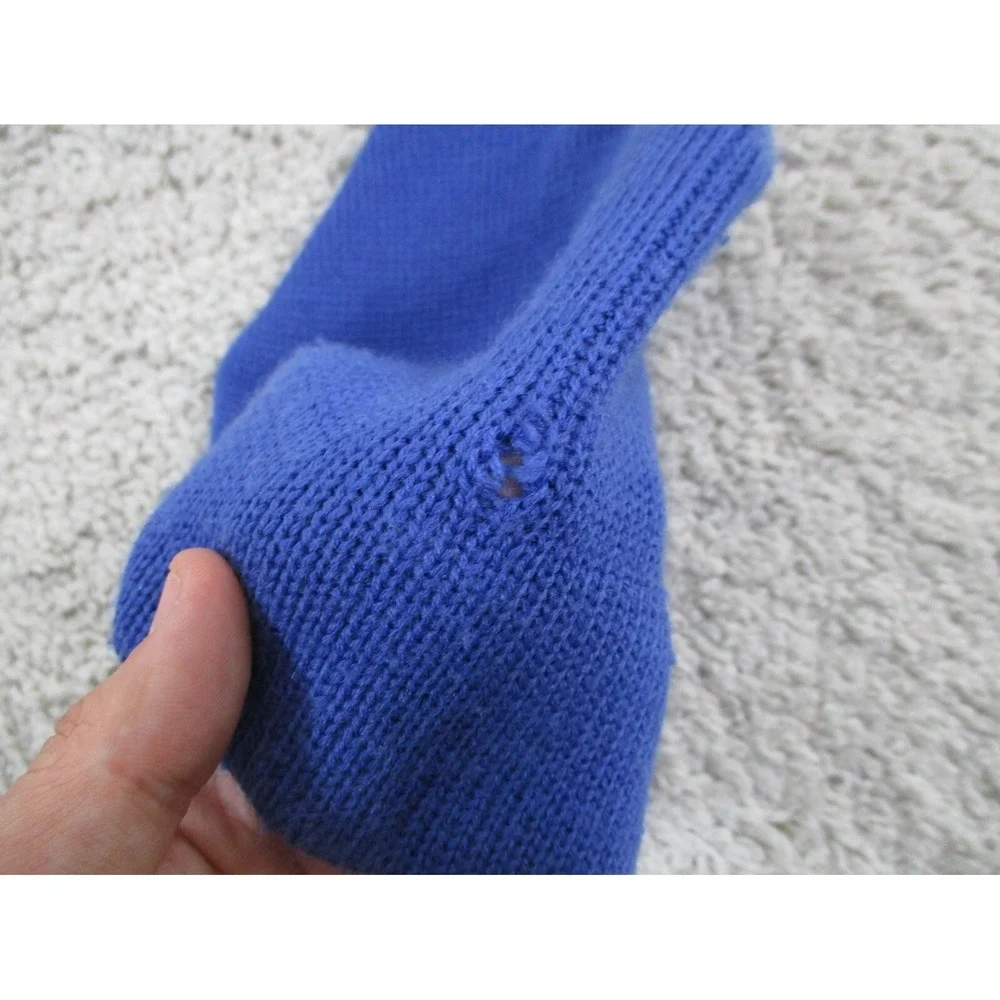 Vintage Bogner Hat Cap Mens Beanie Blue Wool Ski Outdoor Hiking Hong Kong 90s
